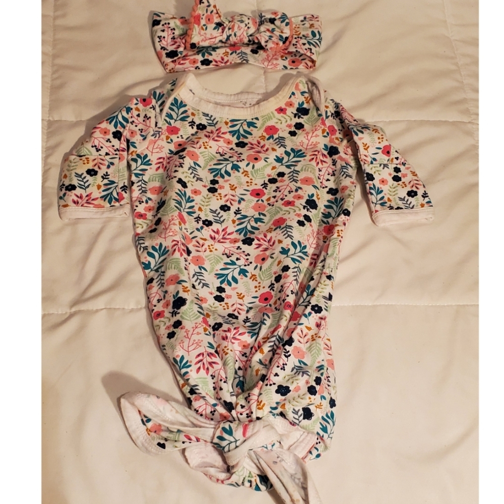 Knotted Onesie / Headband